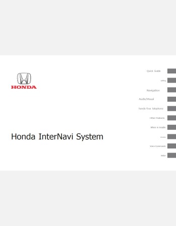 honda freed 2016 2017 2018 & 2019 navigation & multimedia system manual (jdm)